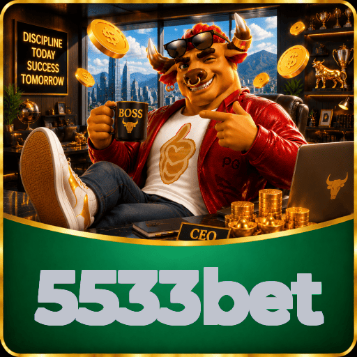 5533bet Logo - Bônus com Rollover Justo